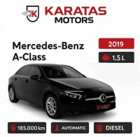A 180 SEDAN MERCEDES 2019 OTOMATİK DİZEL